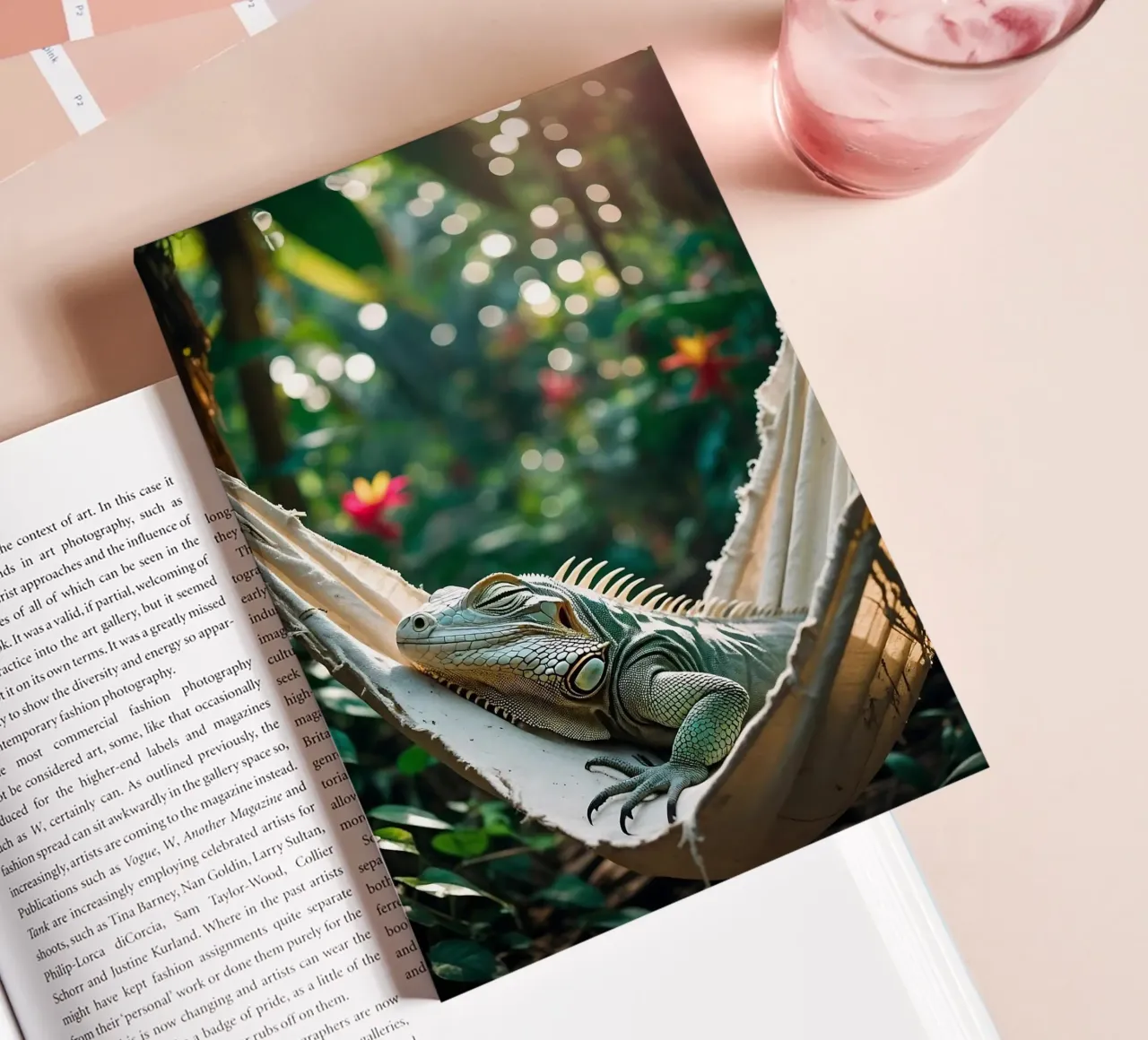 πΈπ¦ iguana | Bit of hanging, bit of nothing... (2) notebook by Trinkets NL Design Studio