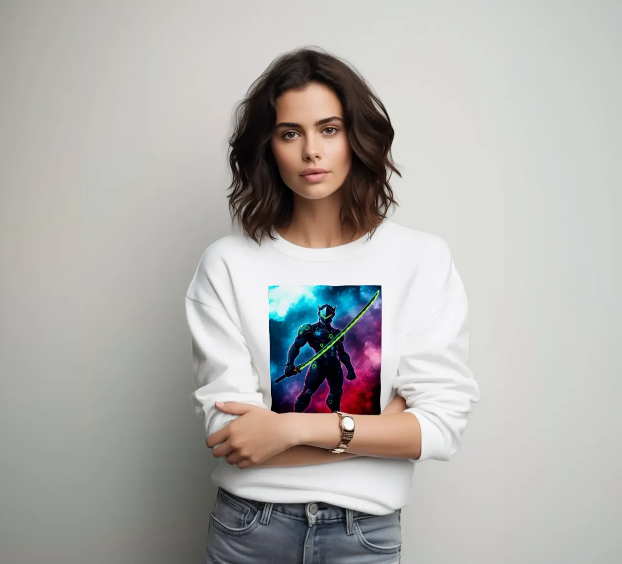 Soul Of Overwatch Genji sweatshirt by DGSoulheroes