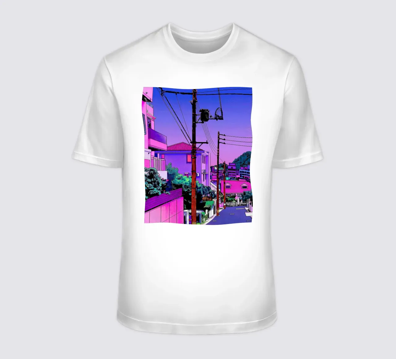 Hiroshi Nagai giapponese Vaporwave t-shirt da MarshArt