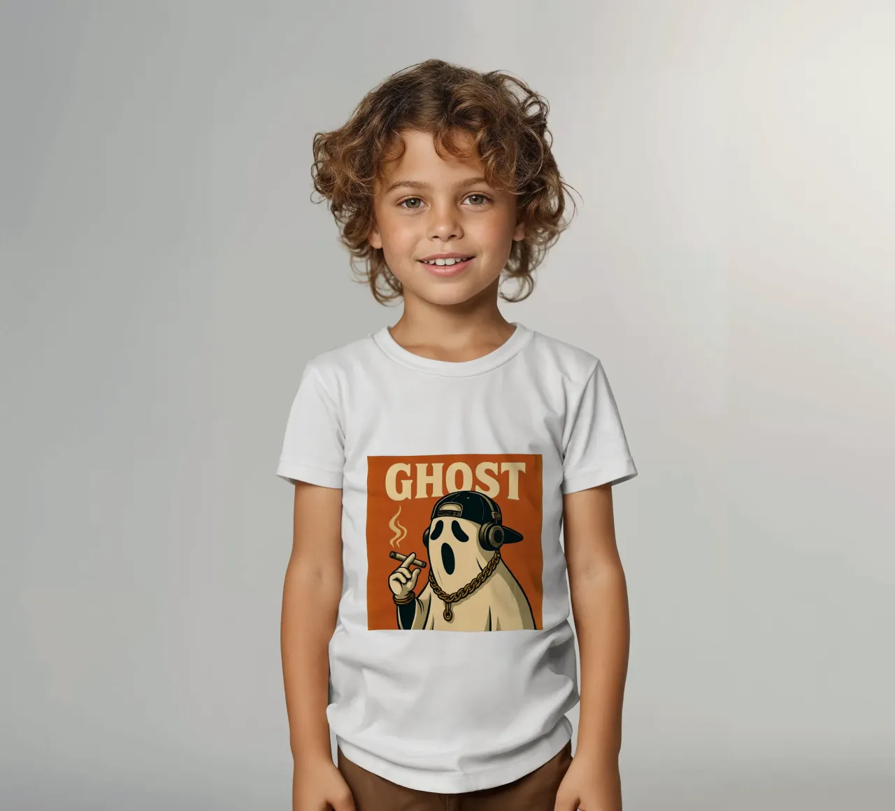 Un fumatore fantasma t-shirt bambini da 🥝 KIWI STORE