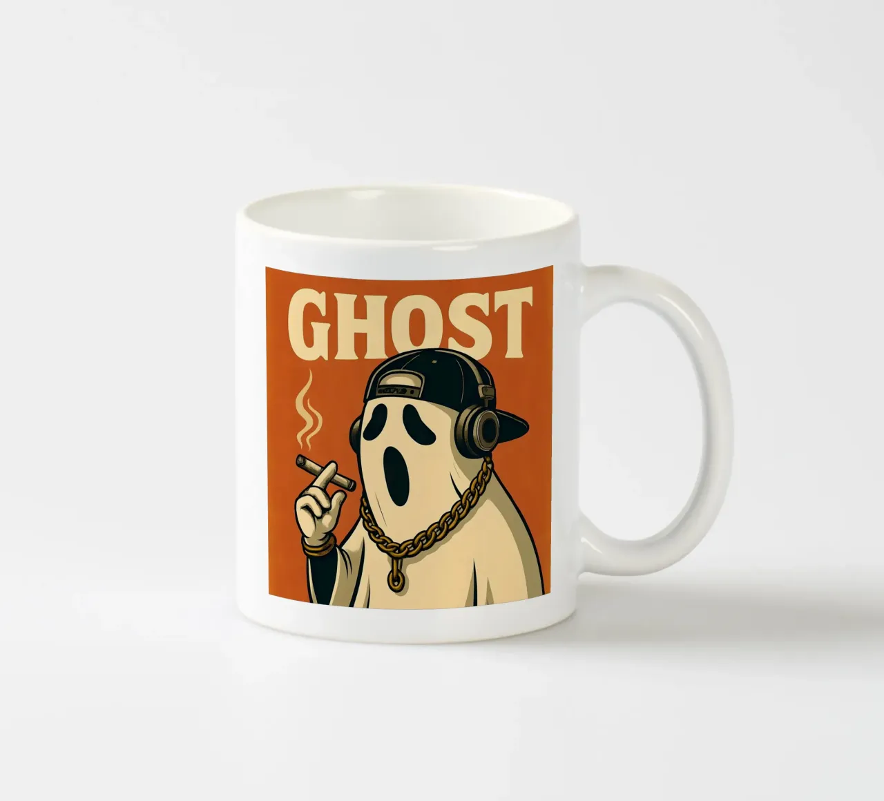 Un fumatore fantasma tazza in ceramica da 🥝 KIWI STORE