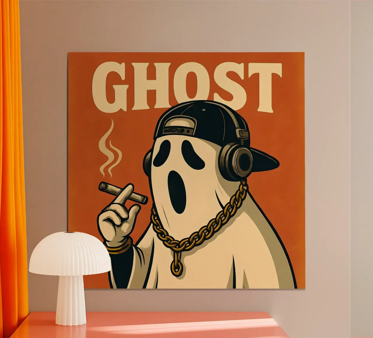 Un fumatore fantasma carta hahnemühle da 🥝 KIWI STORE