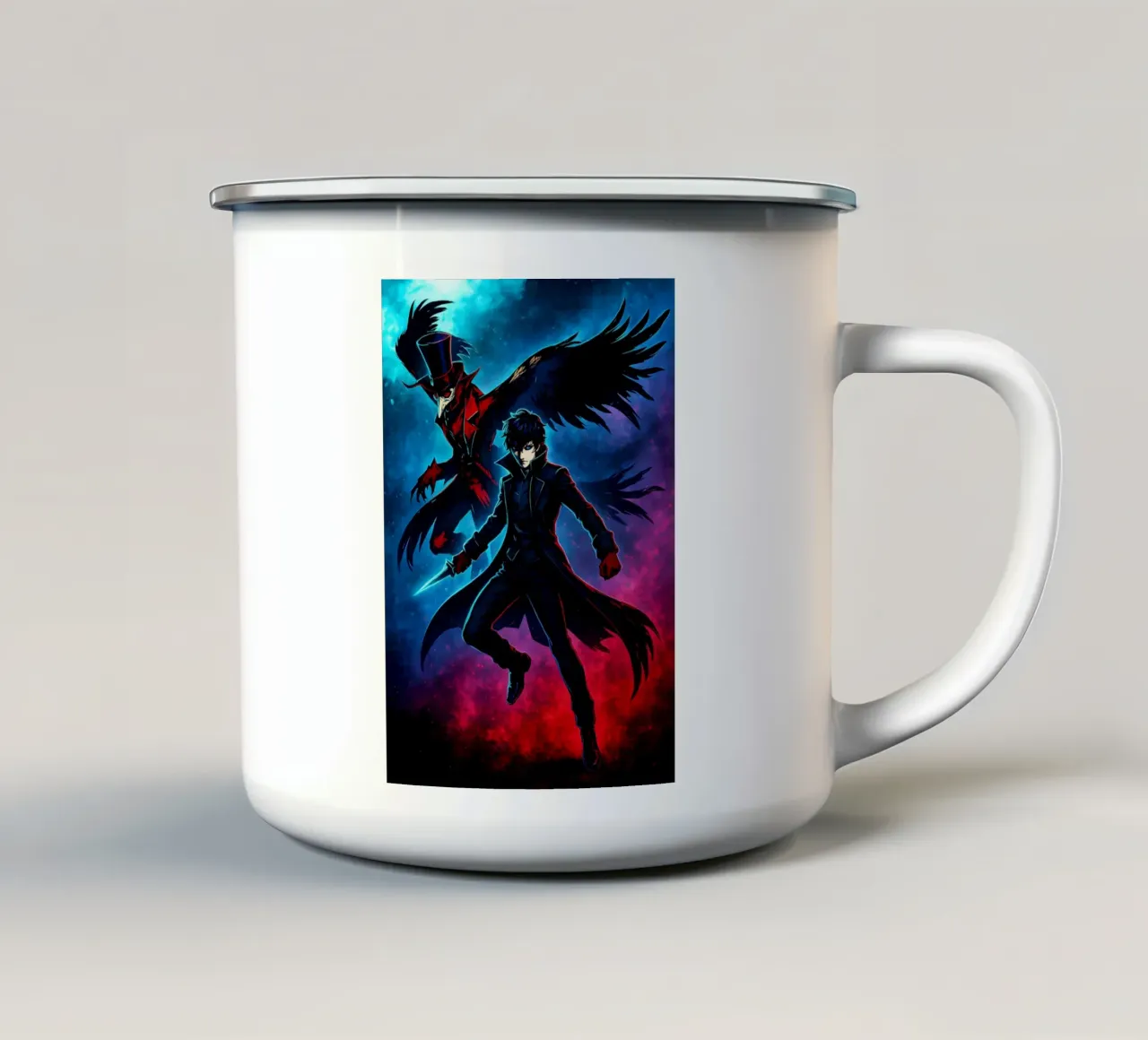 Soul Of Persona 5 enamel mug by DGSoulheroes