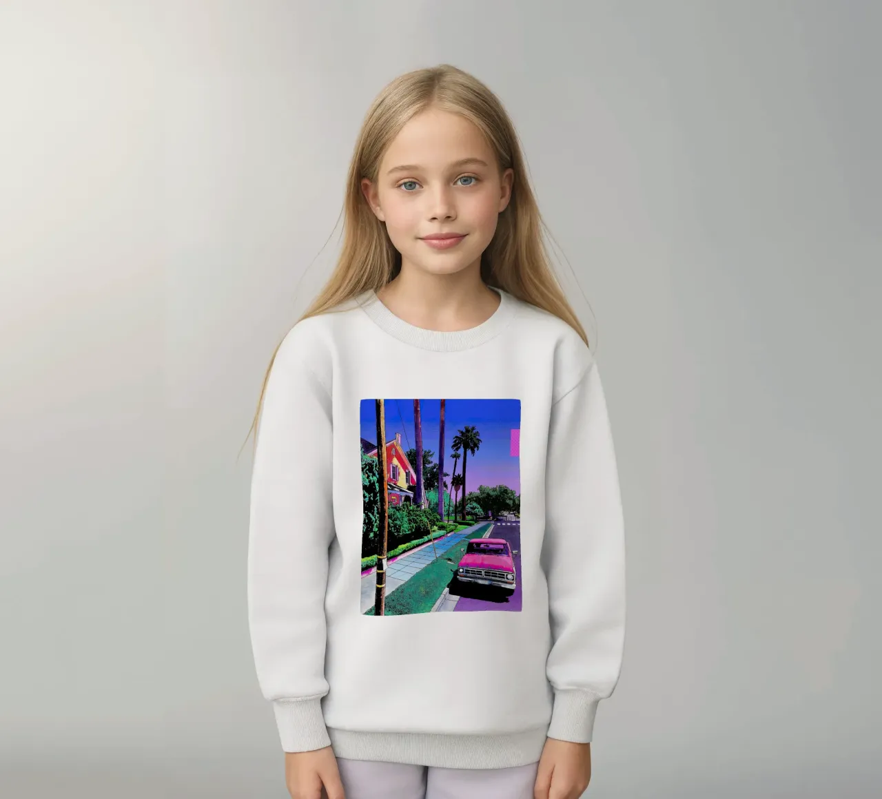 auto rosa Hiroshi Nagai felpa bambino da MarshArt