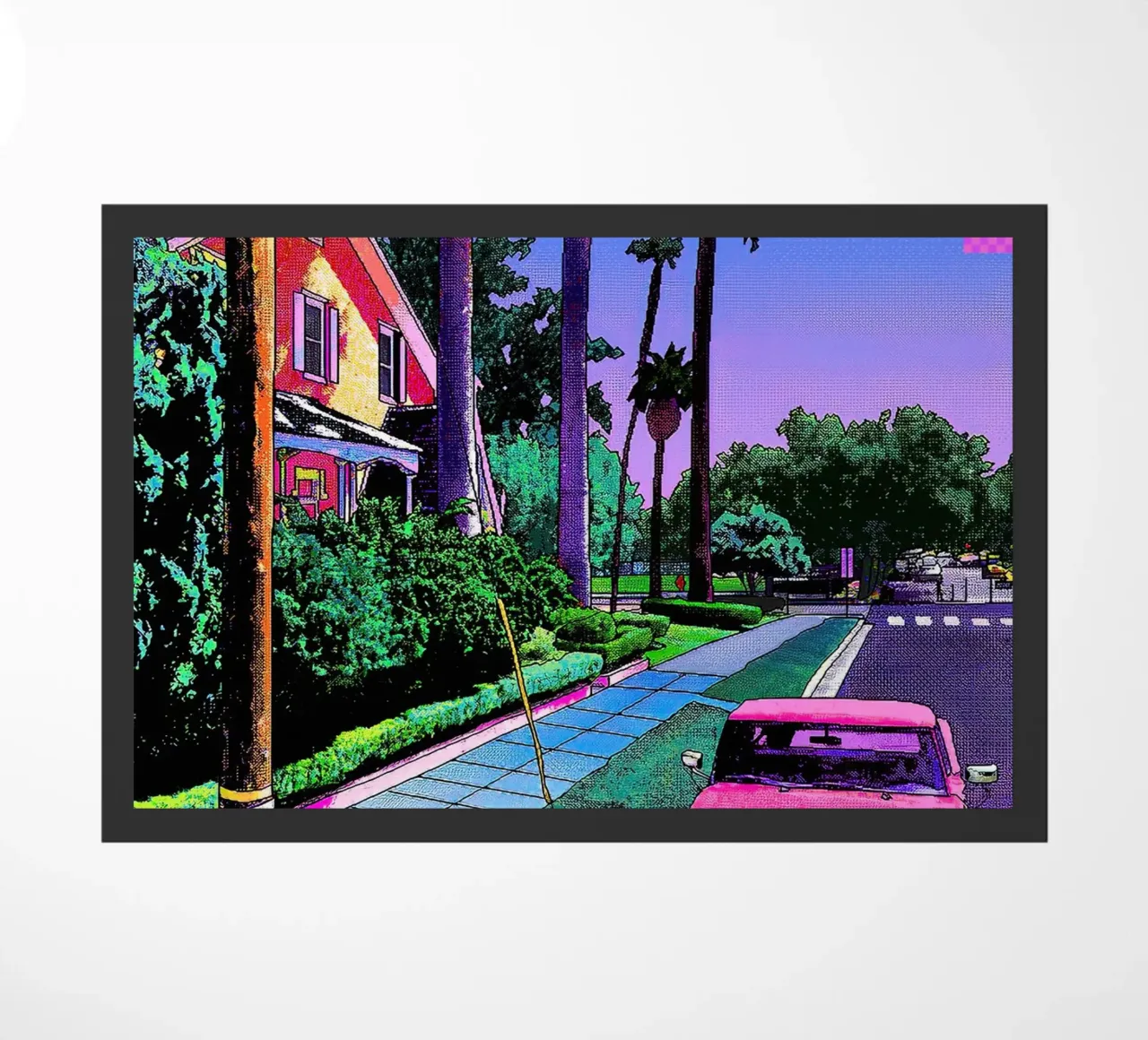 auto rosa Hiroshi Nagai zerbino da MarshArt