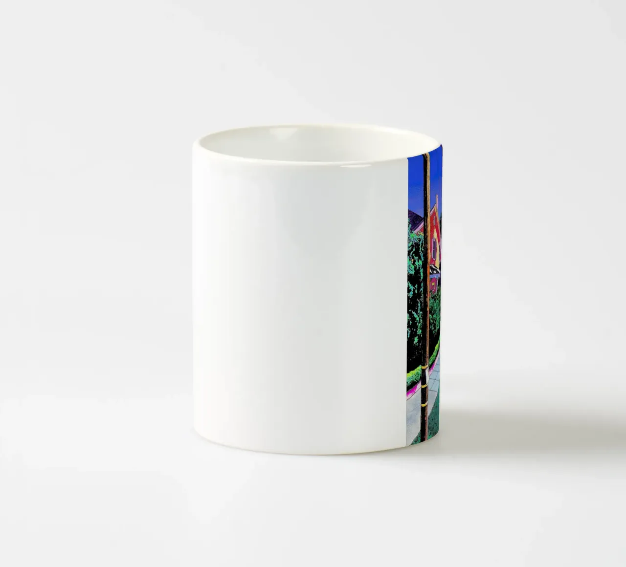 auto rosa Hiroshi Nagai tazza in ceramica da MarshArt