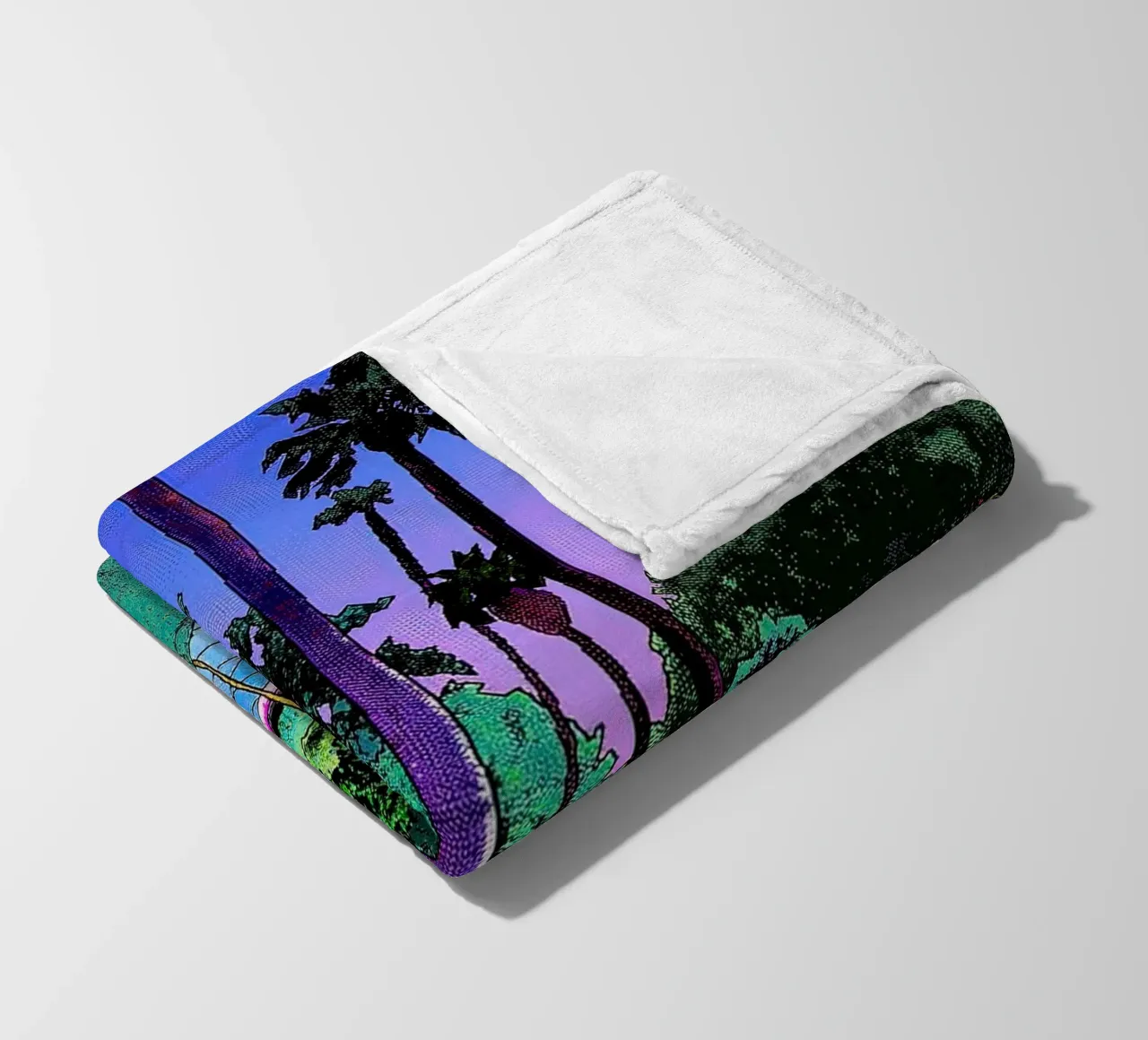 auto rosa Hiroshi Nagai coperta in pile da MarshArt