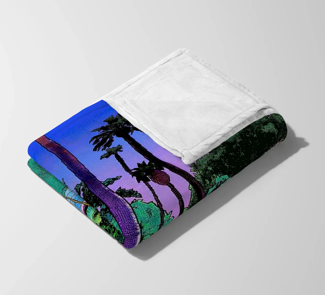 auto rosa Hiroshi Nagai coperta in pile da MarshArt