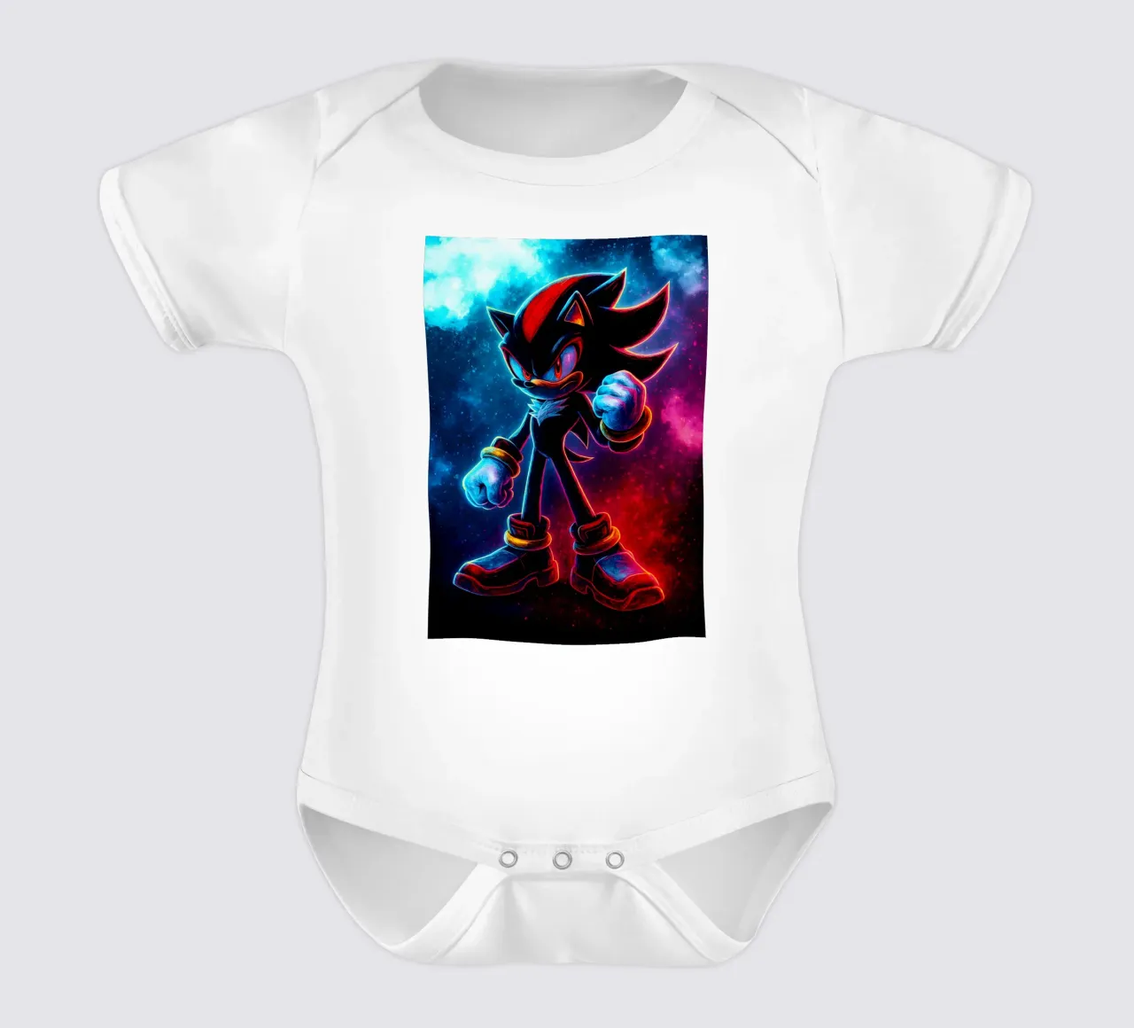 Soul Of Sonic the Hedgehog Shadow body neonato maniche corte da DGSoulheroes