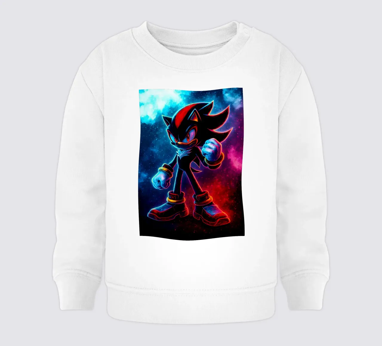 Soul Of Sonic the Hedgehog Shadow felpa neonato da DGSoulheroes
