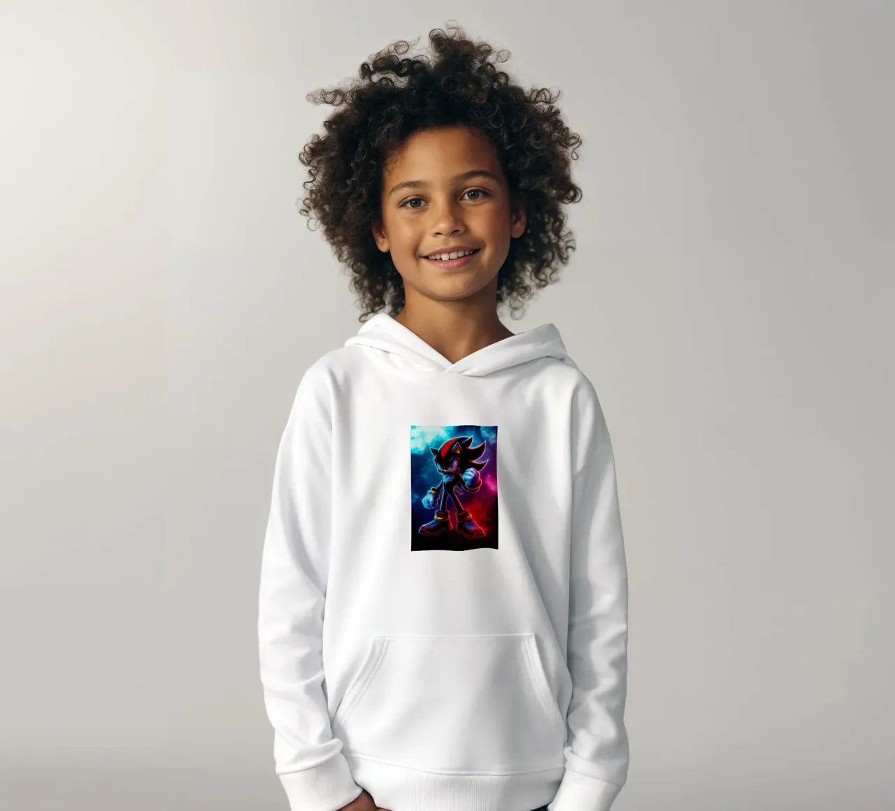 Soul Of Sonic the Hedgehog Shadow felpa bambino con cappuccio da DGSoulheroes