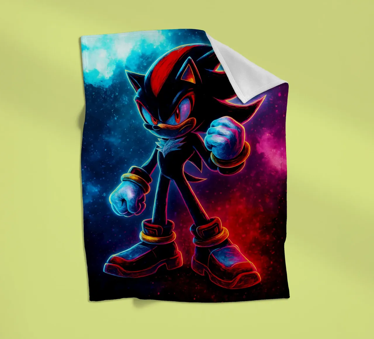 Soul Of Sonic the Hedgehog Shadow coperta in pile da DGSoulheroes