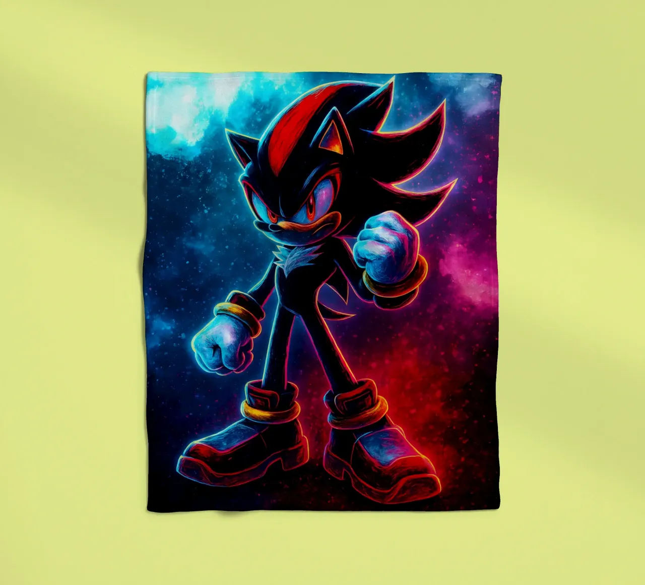 Soul Of Sonic the Hedgehog Shadow coperta in pile da DGSoulheroes
