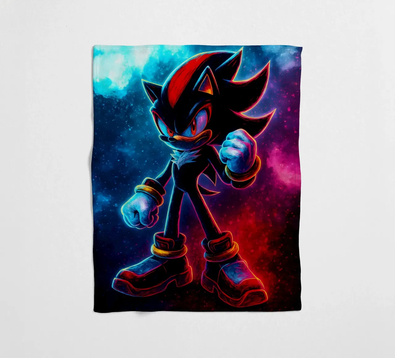Soul Of Sonic the Hedgehog Shadow coperta in pile da DGSoulheroes