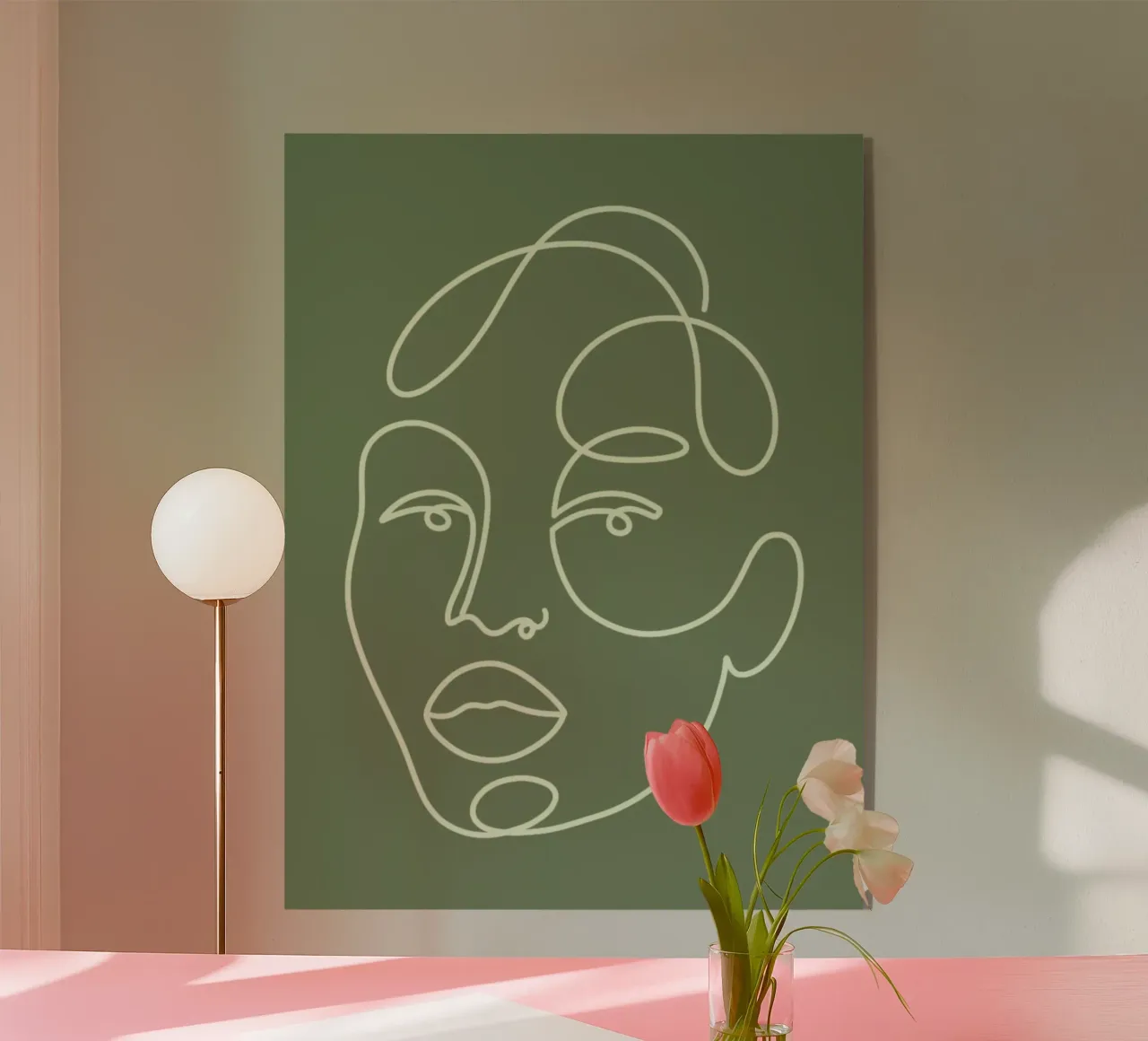 The Way We Are - I GREEN plexiglass da Shatha Al Dafai
