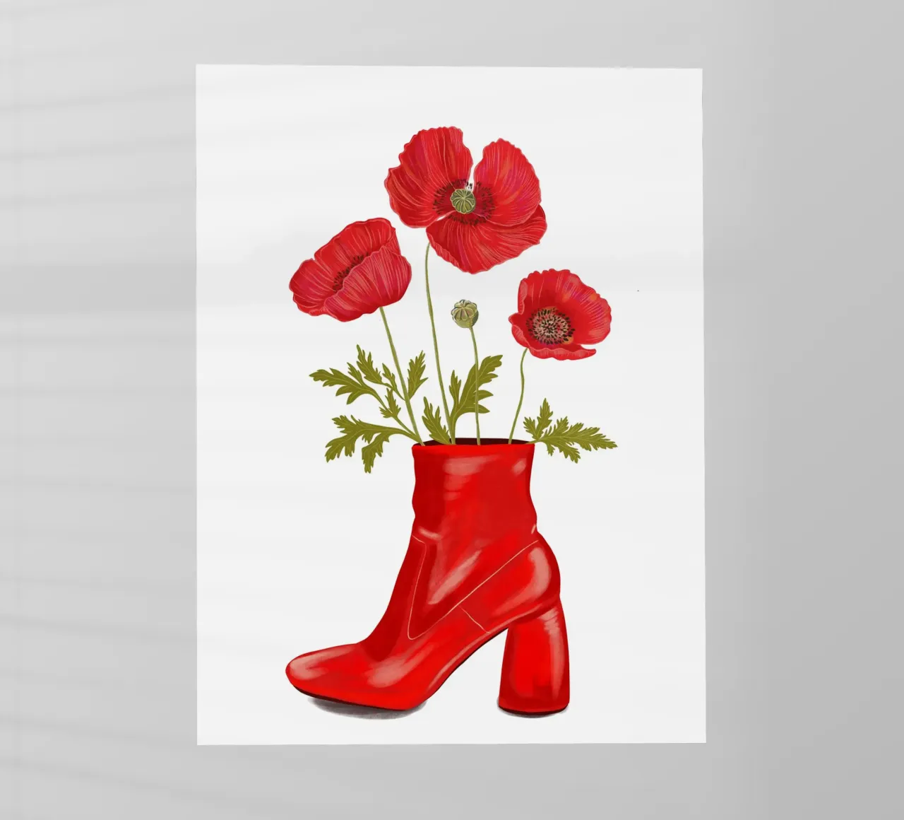 Poppier to Go pellicola backlit da Illustration Raissa Oltmanns
