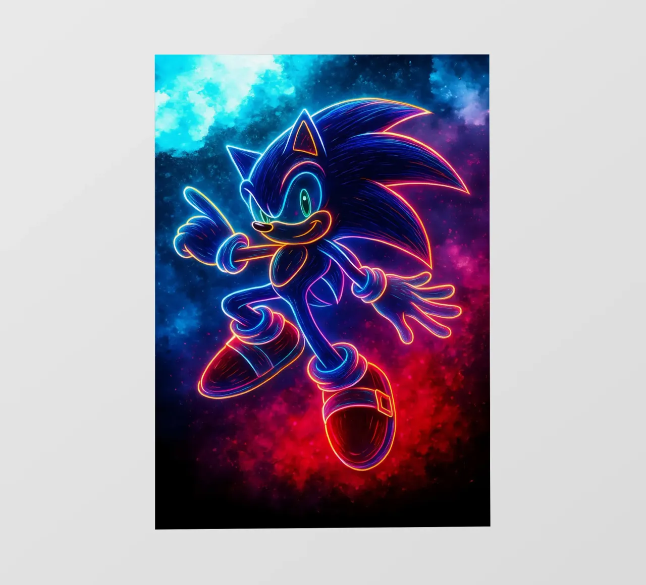 Soul Of Sonic the Hedgehog Sonic bâche pvc de DGSoulheroes