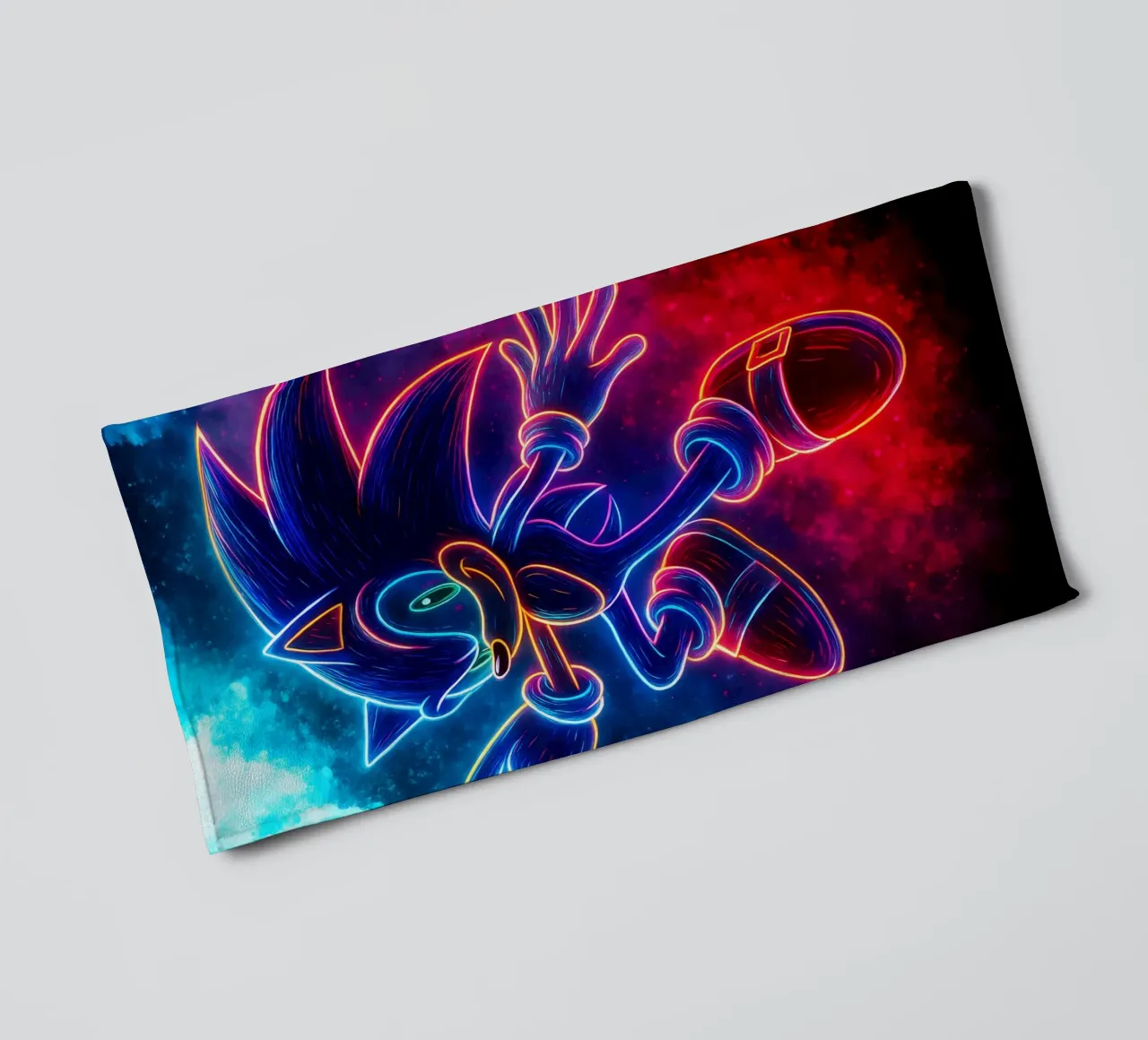 Soul Of Sonic the Hedgehog Sonic asciugamano da bagno da DGSoulheroes