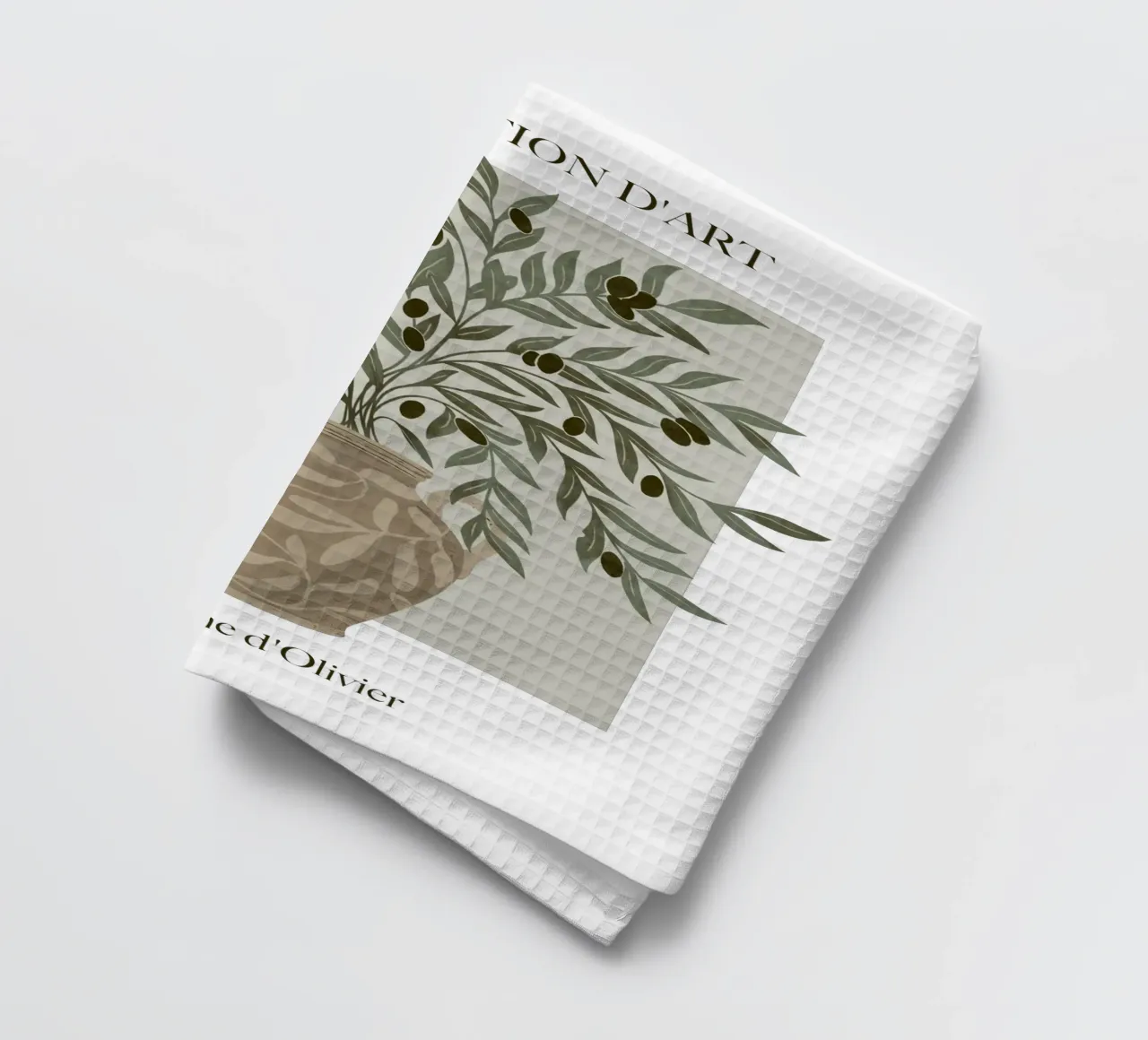 Branche d'Olivier canovaccio da cucina da Laura Graves