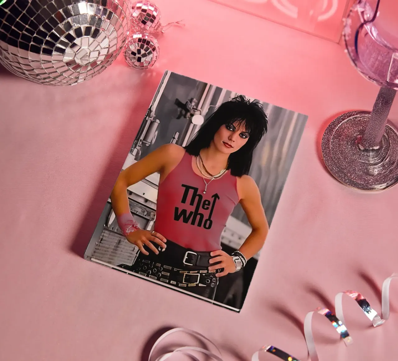 Joan Jett notebook by Musadad Shop