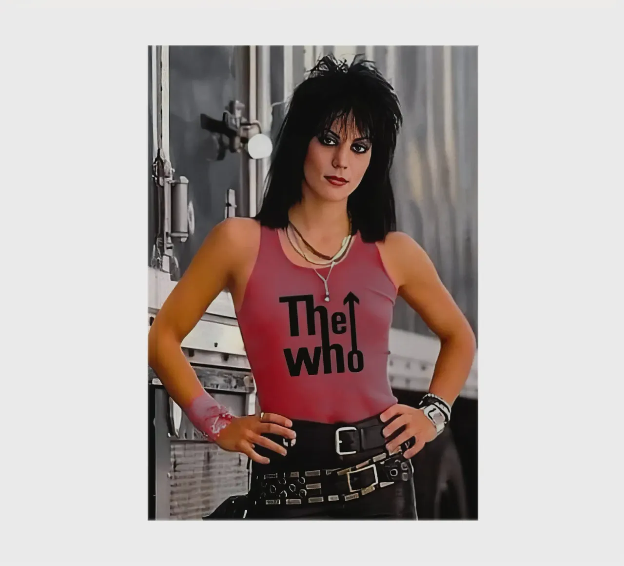 Joan Jett notebook by Musadad Shop