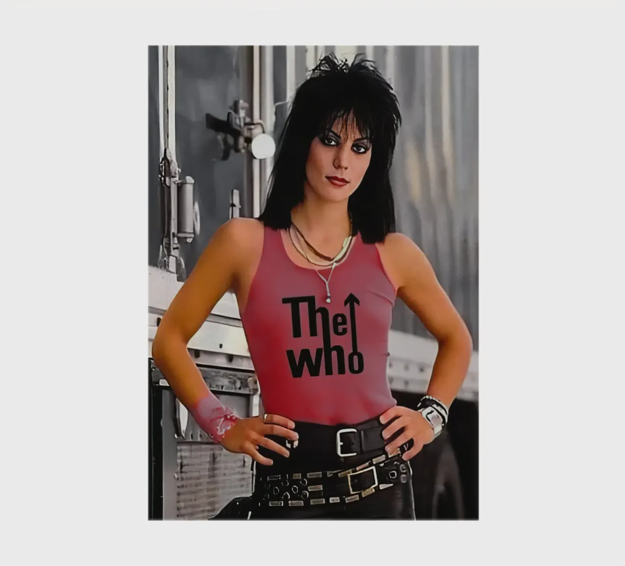 Joan Jett notebook by Musadad Shop