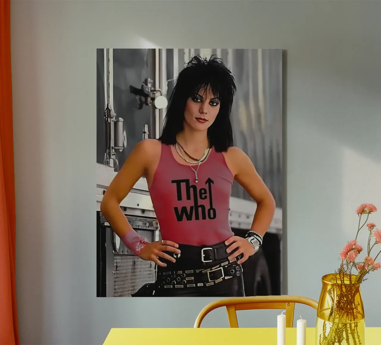 Joan Jett canvas by Musadad Shop
