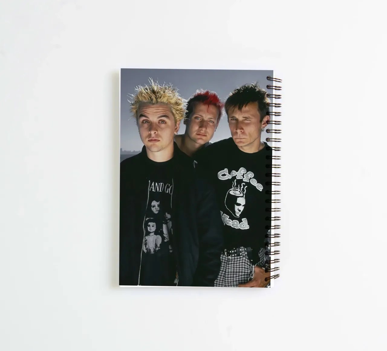 Green day Young spiral notebook by Musadad Shop