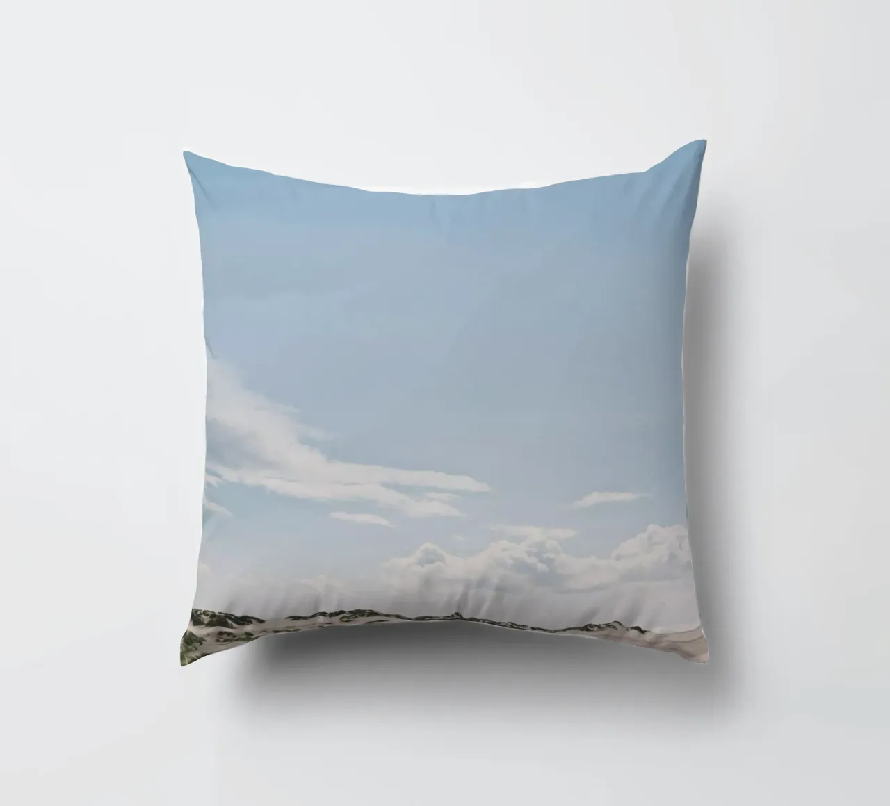 Mania Landscapes Raw 24 Barmouth (United Kingdom) decorative cushion by Mania Print Collection