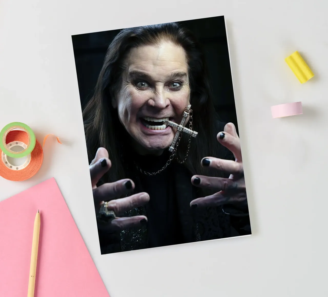 Ozzy Osbourne notebook by Musadad Shop