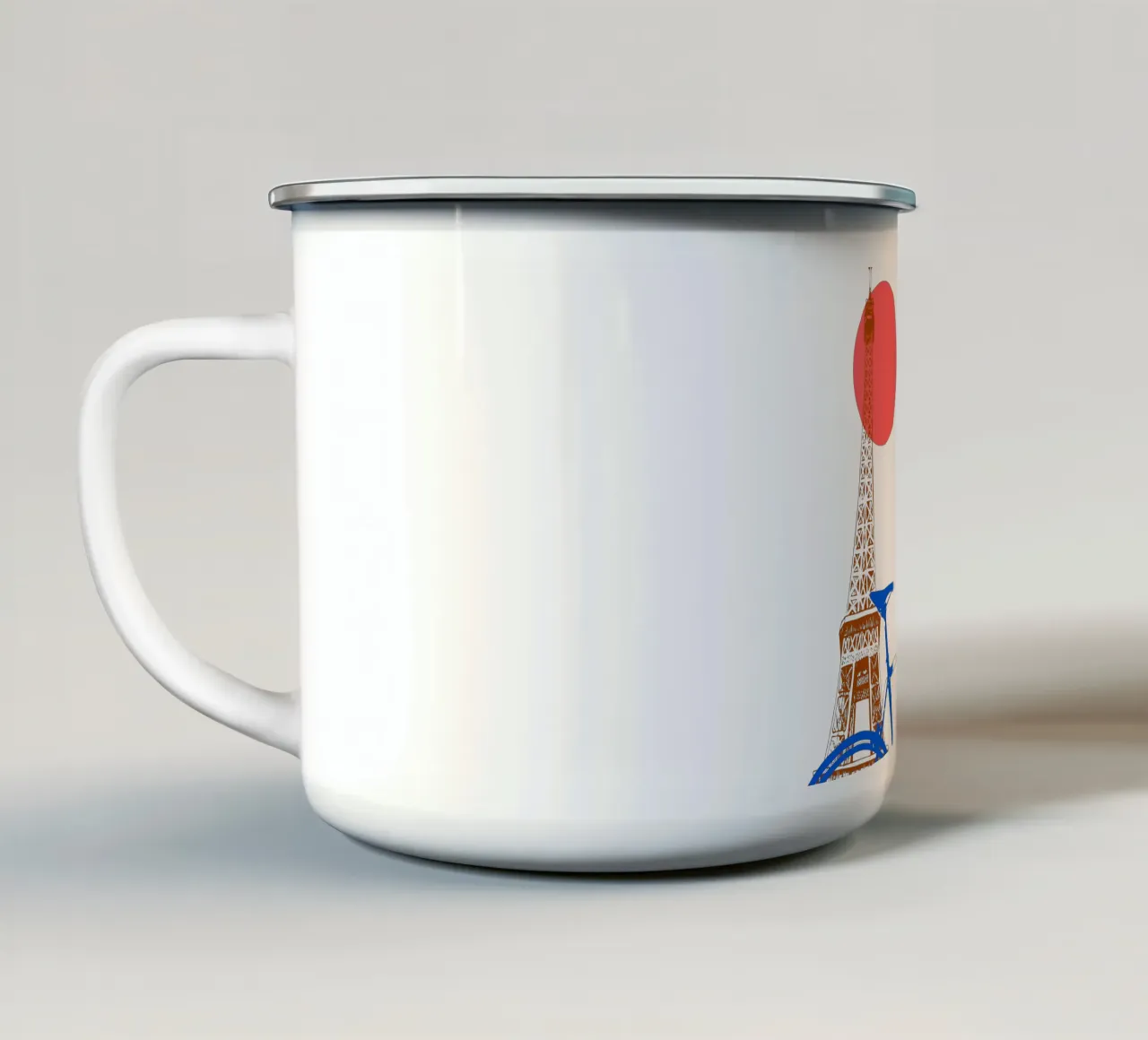 Il tour tazza in smalto da LaylaOzFun