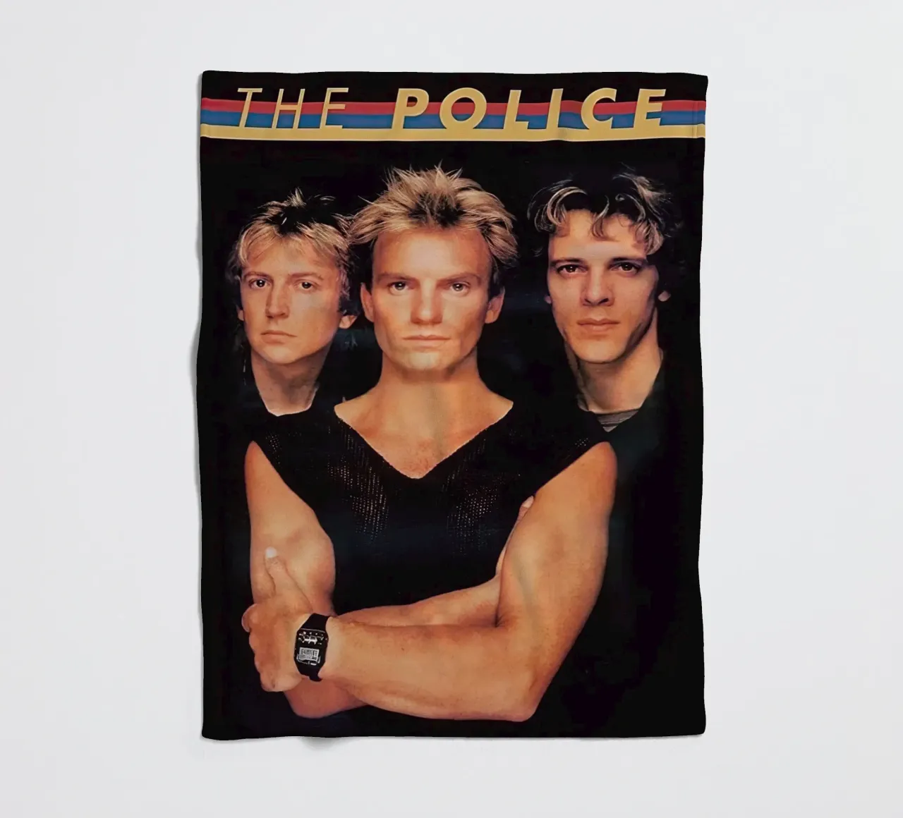 The Police fleecedeken van Musadad Shop