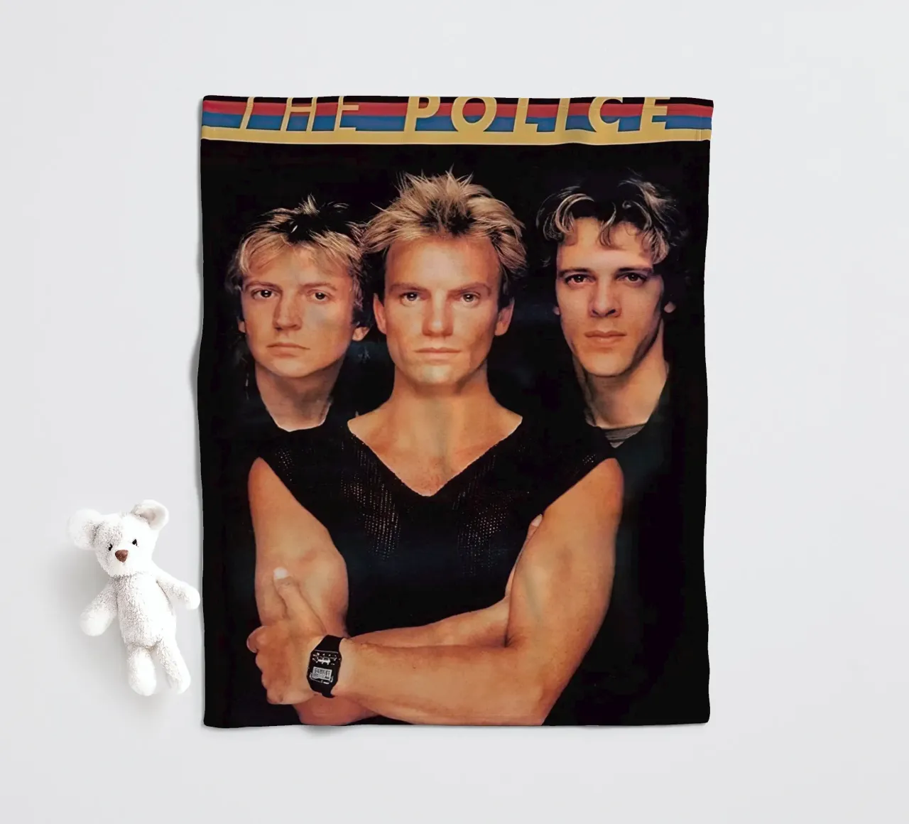 The Police fleecedeken van Musadad Shop