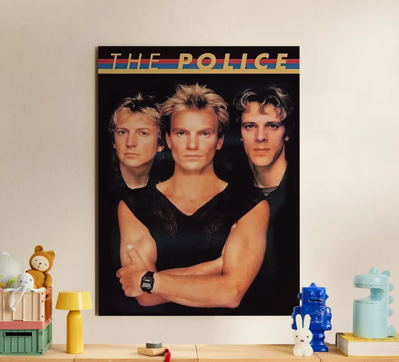 The Police alu-dibond by Musadad Shop