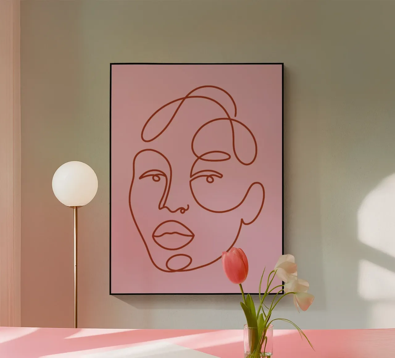 The Way We Are - I PINK plexiglass da Shatha Al Dafai
