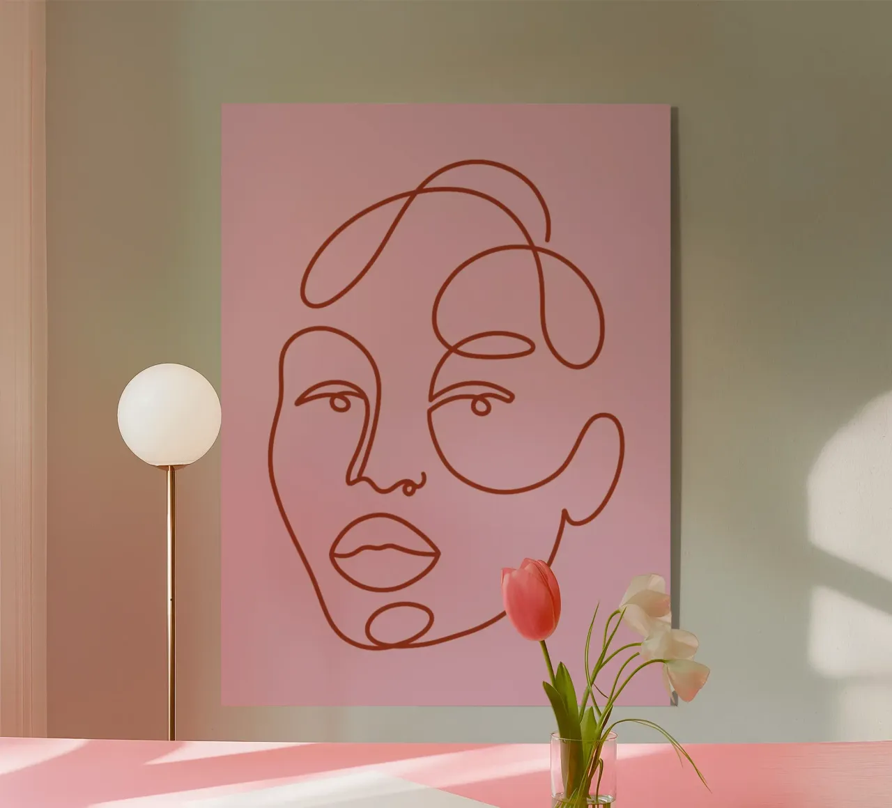 The Way We Are - I PINK plexiglass da Shatha Al Dafai