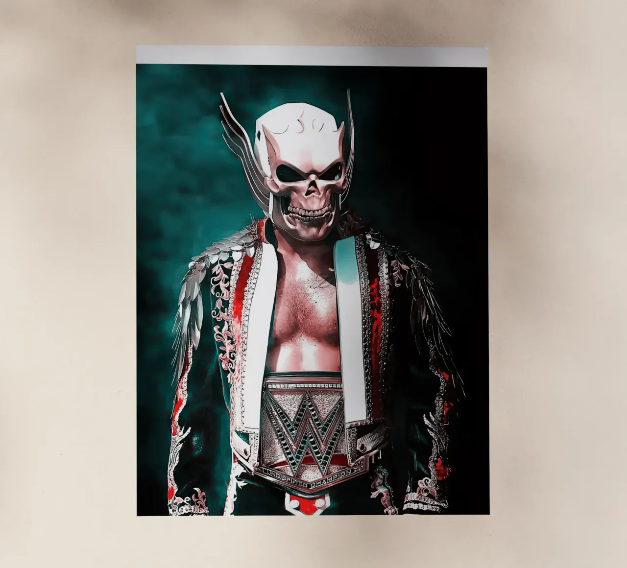 Cody Rhodes pellicola backlit da Musadad Shop