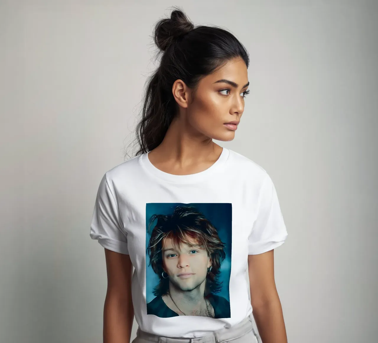 Jon Bon Jovi t-shirt by Musadad Shop