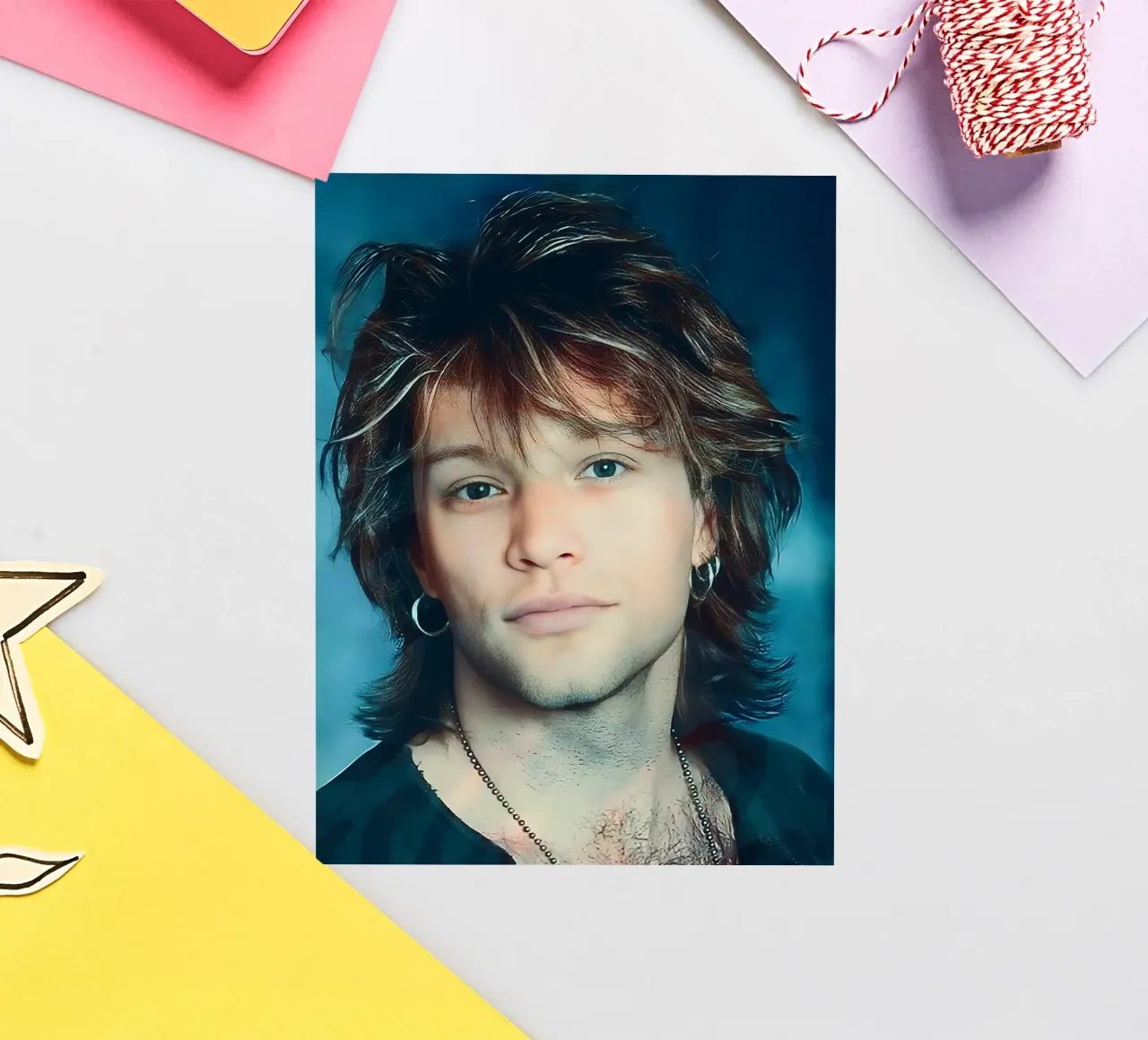 Jon Bon Jovi sticker by Musadad Shop
