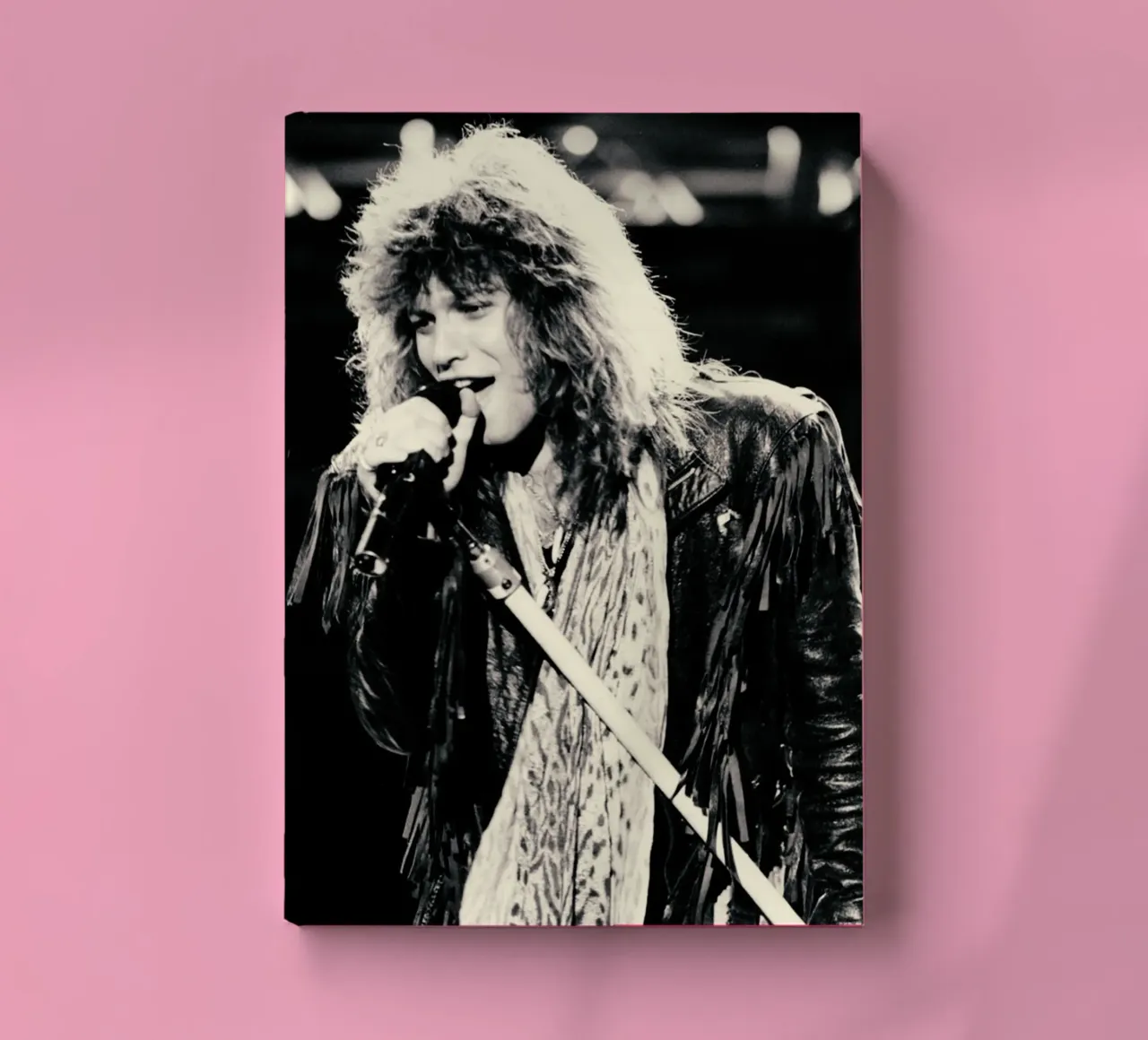 Jon Bon Jovi notebook by Musadad Shop