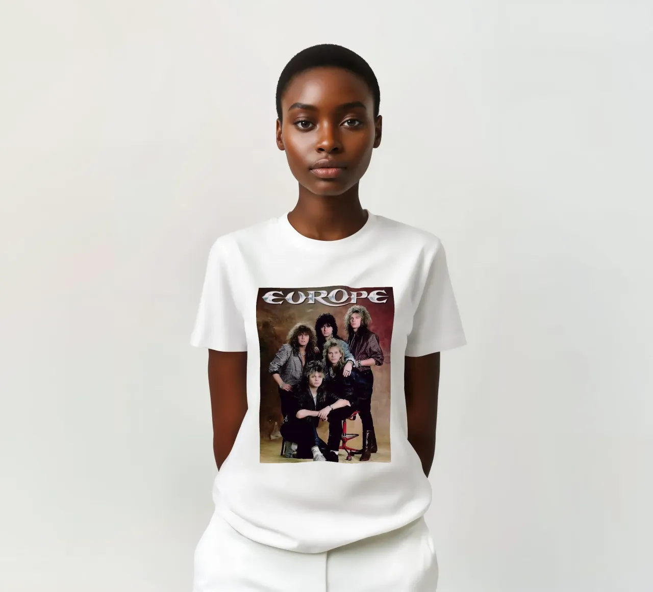 Europe Band t-shirt by Musadad Shop