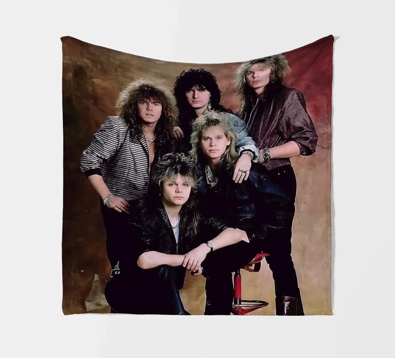 Europe Band fleece blanket by Musadad Shop