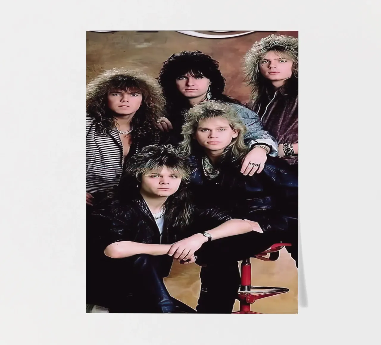 Europe Band sticker sheet by Musadad Shop