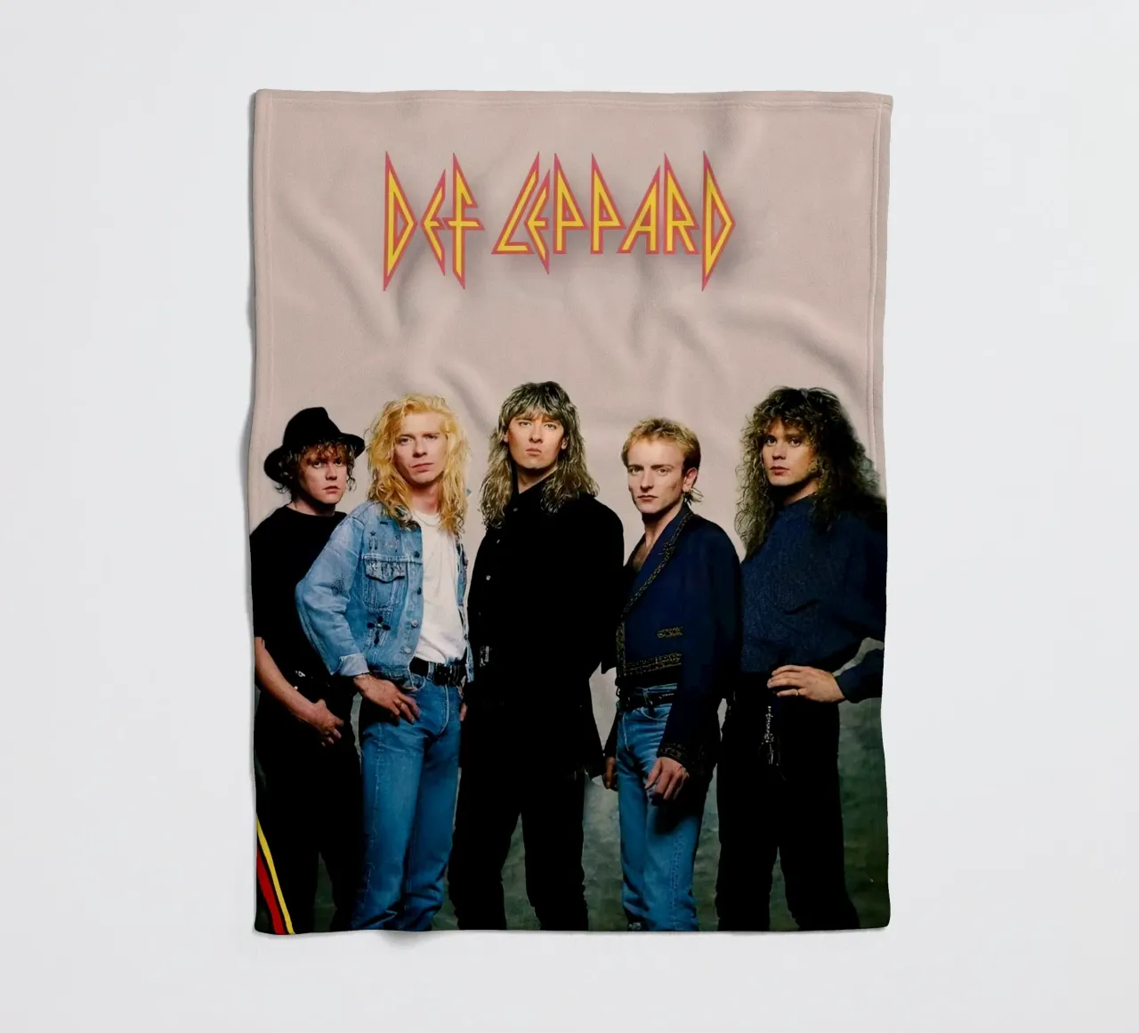 Def Leppard coperta in pile da Musadad Shop