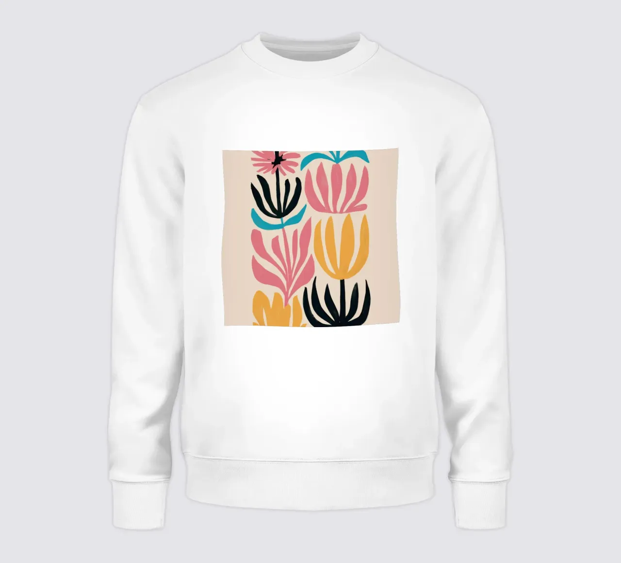 Tulipani rosa astratti felpa da Mark Solaria