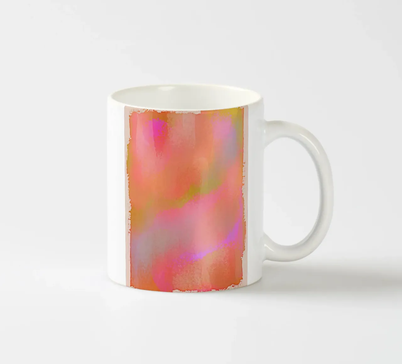 Abstracte manier keramische mok van Illustration Raissa Oltmanns