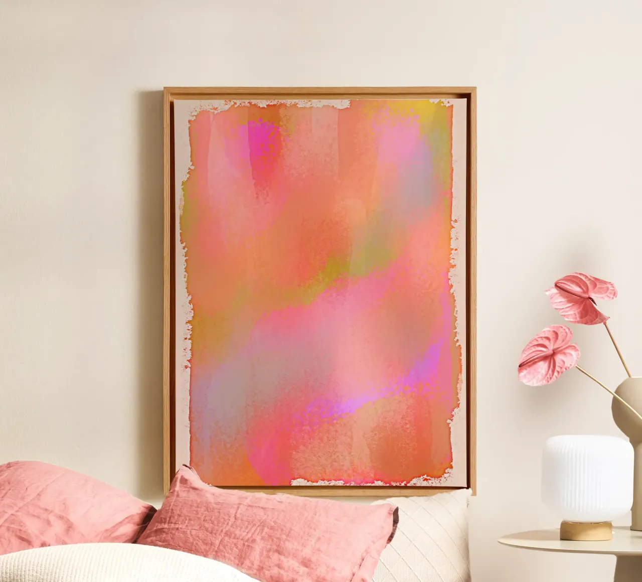Abstract way canvas by Illustration Raissa Oltmanns