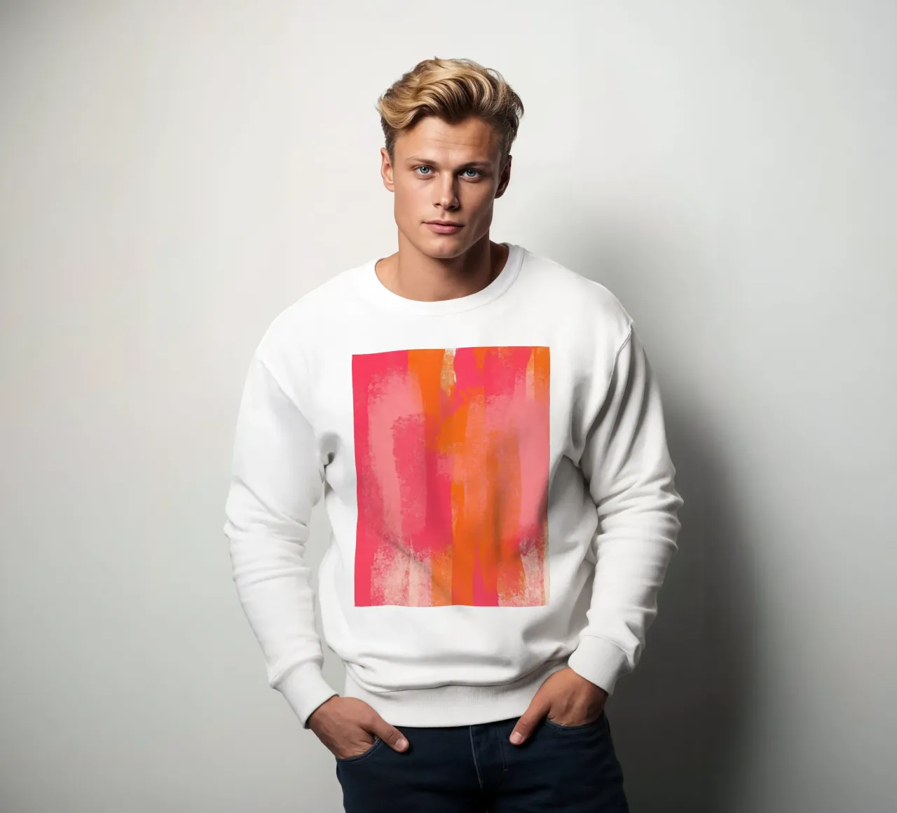 Abstract La dolce Vita felpa da Illustration Raissa Oltmanns