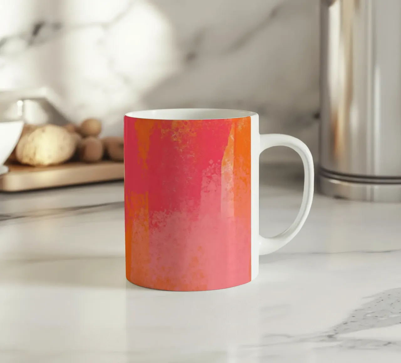 Abstract La dolce Vita tazza in ceramica da Illustration Raissa Oltmanns