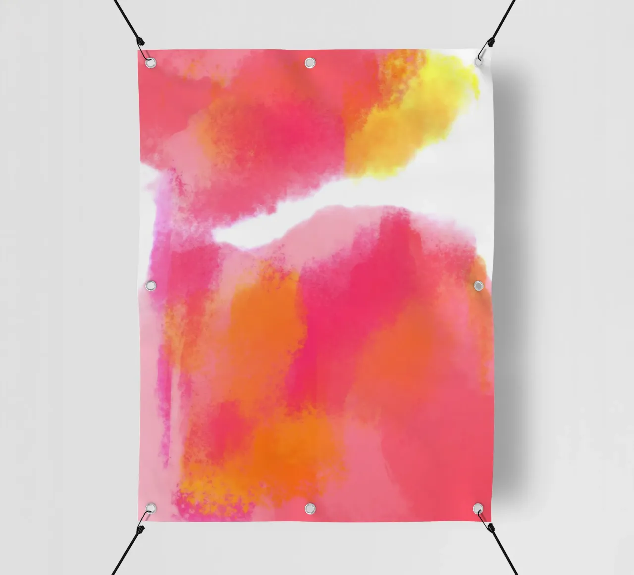 Luce astratta del mattino telo in pvc da Illustration Raissa Oltmanns